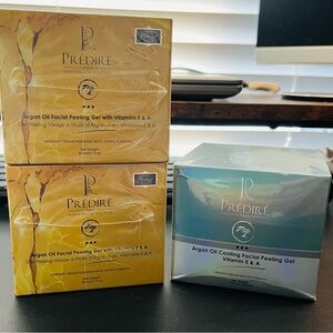 3 Piece Prédiré Argan Oil Facial Peeling Gel Set - MSRP 360.00